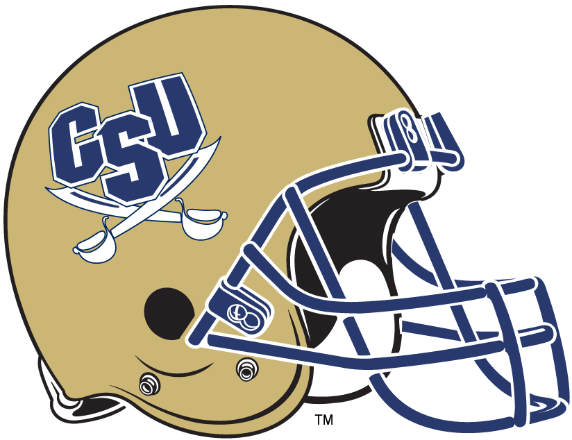 CSU Buccaneers 0-Pres Helmet Logo diy fabric transfer